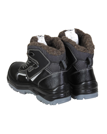 Ботинки SAVЁL-ДЖЕТ-ЗИМА кожа, шерстин, ПУ-ТПУ