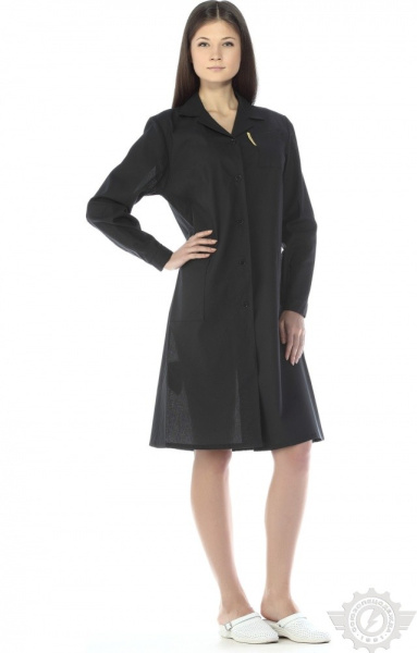 Халат женский темный