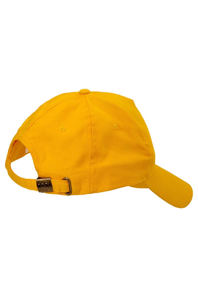 Бейсболка классическая цвет желтый
