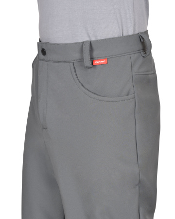 Брюки "Азов" серый софтшелл пл 350 г/кв.м