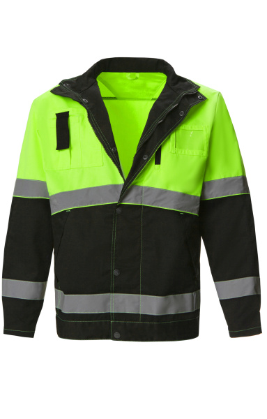 Костюм "Премиум" летний черный/лайм