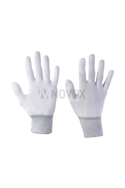 Перчатки тонкие рабочие "Джонка" из полиэфира для тонких работ