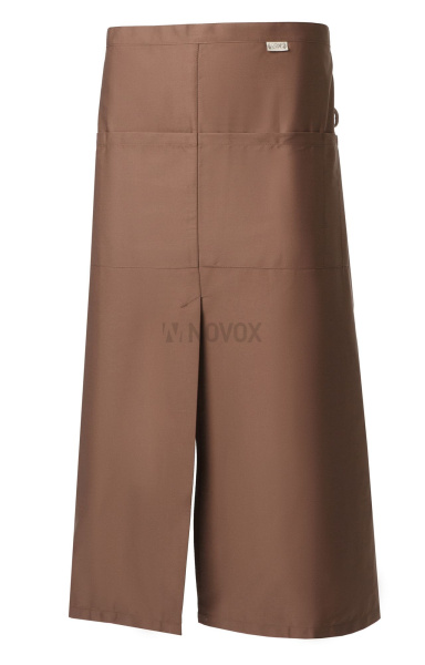 Фартук «BARISTA» удлиненный, цвет chocolate (темно-коричневый)