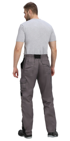 Костюм ЦИТРИН куртка (чз), брюки ср.серый с черным