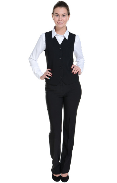 Жилет "El-Risto" женский BLACK (черный)