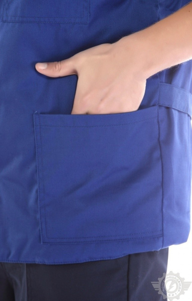 Жилет "Эксперт" зимний василек (эконом)