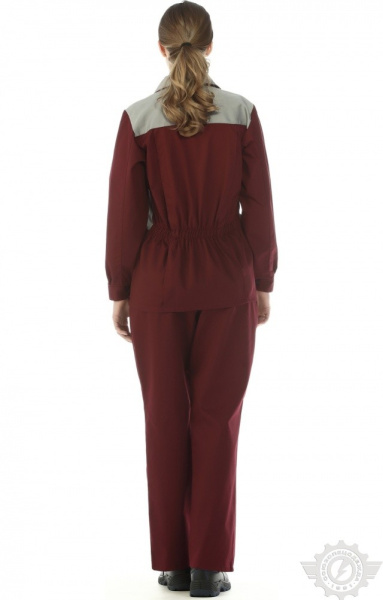 Костюм "Эксперт-2" женский бордовый