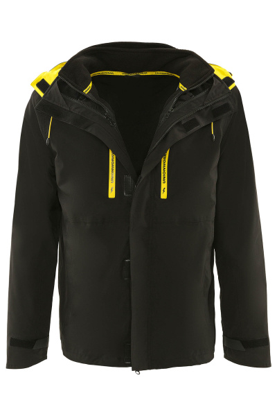 Куртка ЮНИОНВОРКВЕАР (UNIONWORKWEAR) 3 в 1 черная