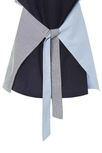 Фартук КЛИНПЛЕКС (CLINPLEX) ВИТА комбинированный полоска/т.синий/голубой