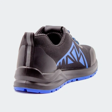 Кроссовки рабочие усиленные, ПУ/ТПУ, КП, КС, черно-синие (арт. 5230ККС)