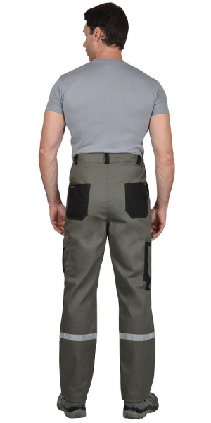 Брюки "СТАН" оливковый с черным