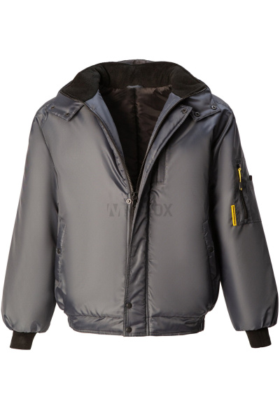 Куртка ДРАЙВЕР утепленная ткань Оксфорд темно-серая