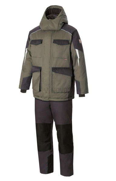 Костюм STATUS (Статус) утепленный серый хаки графит