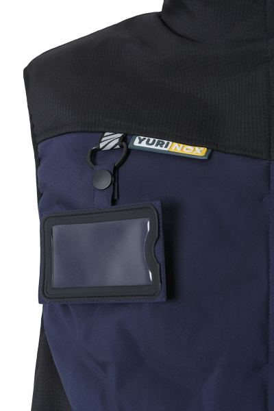 Жилет ЮРИНОКС (YURINOX) ФЬЮЖН демисезонный т.синий/черный