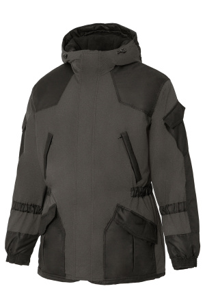 Костюм мужской Горка утепленный графит, тк.Берген, куртка, брюки