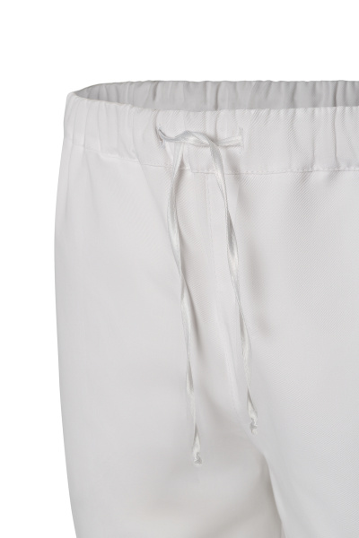 Брюки РИСТРЕТТО ШЕФ джоггеры белые