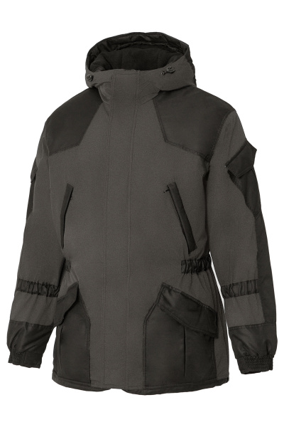 Костюм мужской Горка утепленный графит, тк.Берген, куртка, брюки