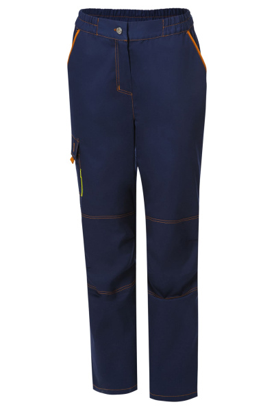 Костюм женский  STAR (Стар), куртка, брюки, темно-синий горчичный