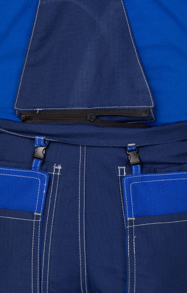 Костюм "Прогресс" , куртка, брюки, темно-синий с васильком