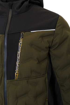 Куртка ЮРИНОКС (YURINOX) ФЬЮЖН демисезонная хаки/черная