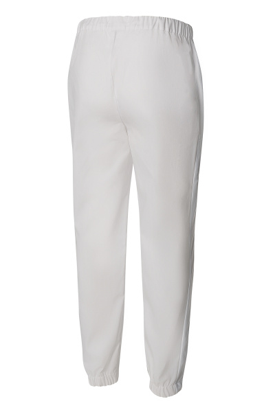 Брюки РИСТРЕТТО ШЕФ джоггеры белые