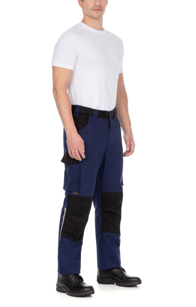 Костюм "STATUS" NEW (Статус), куртка, брюки, темно-синий с черным