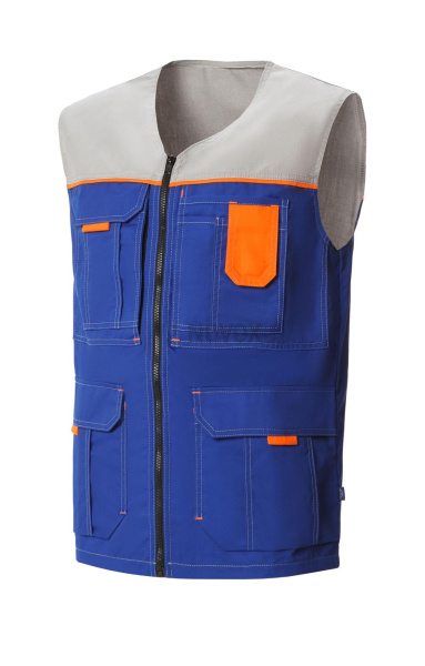 Жилет "Профессионал" василек светло-серый