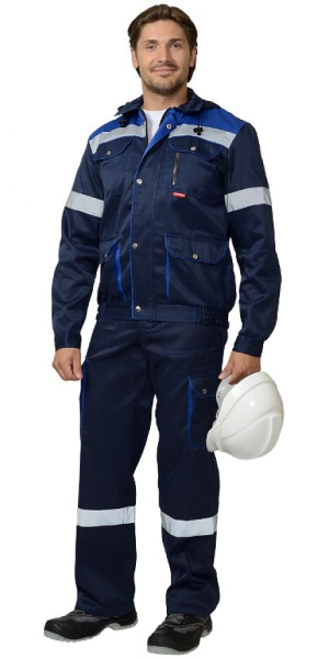 Костюм "ТИТАН" куртка, п/к,синий