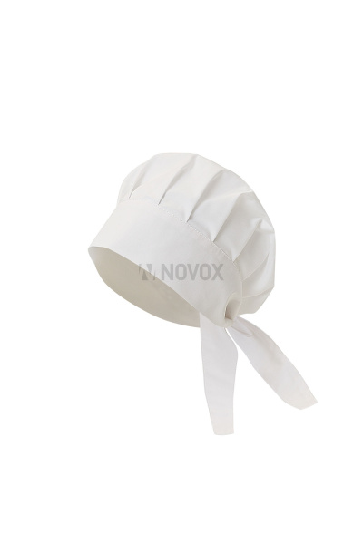 Колпак поварской РИСТРЕТТО (Ristretto) белый, с завязками