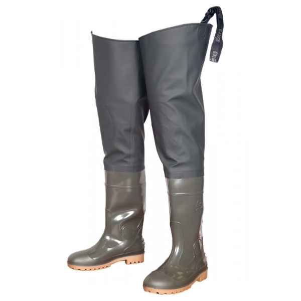 Сапоги ПВХ (STEP), рыбацкие оливковый (В-40)