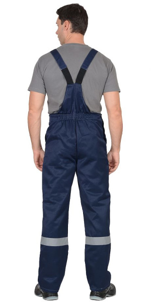 Костюм "ЛЕГИОНЕР" куртка, п/к т.синий с васильковым СОП 50 мм