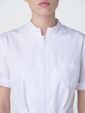 Халат женский Сансара-005 (тк.Смесовая,160) MedLine, белый