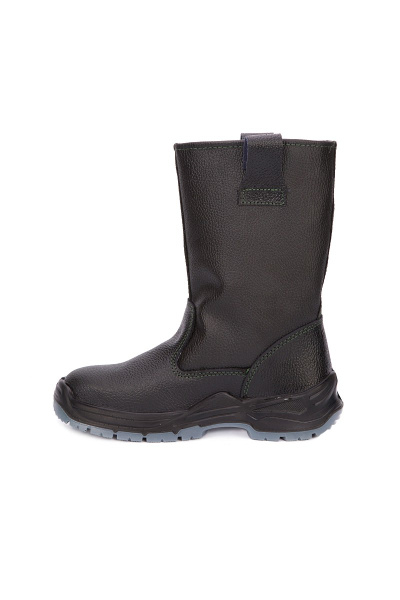 Сапоги летние "Оптима", МП, ПУ/ПУ, цвет черный