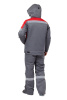 Костюм рабочий мужской зимний "Страйк" цвет серый/красный