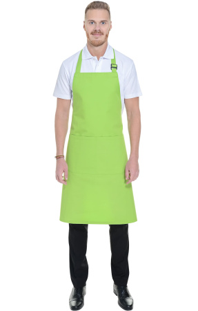 Фартук FLORA (ФЛОРА) с нагрудником spring green (весенний зеленый)