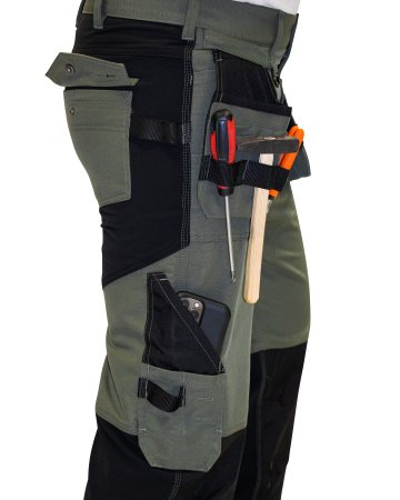 Костюм "Тритон" куртка, брюки хаки с черным, тк. Кошачий глаз