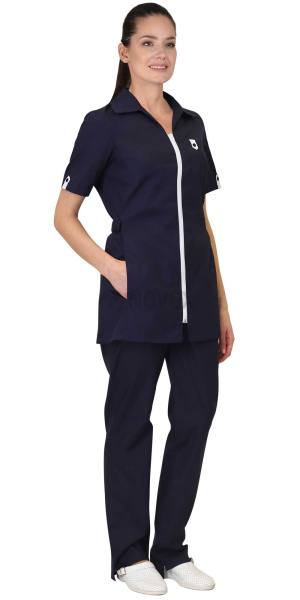 Костюм "ЛИРА" женский темно-синий