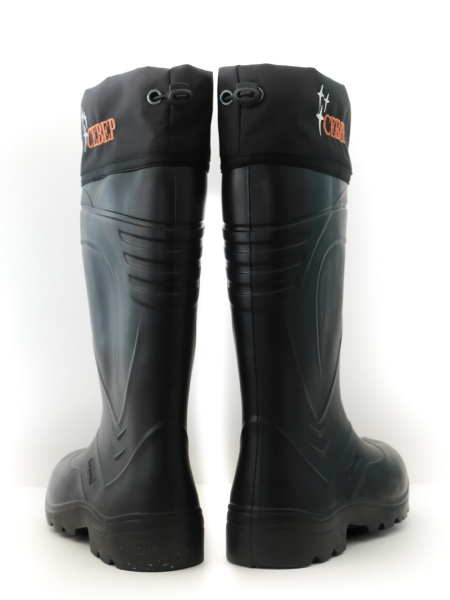 Сапоги ЭВА мужские зимние "Север" (SARDONIX) ,с чулком и манжетой, цвет в ассорт. (в уп. 4 пар)