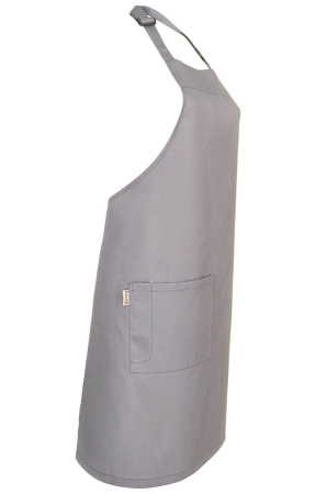 Фартук HORECA (ХОРЕКА) с нагрудником dark grey (темно-серый)
