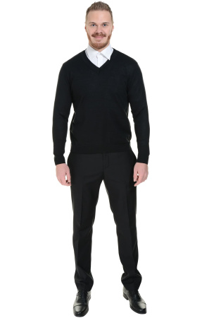 Джемпер мужской черный