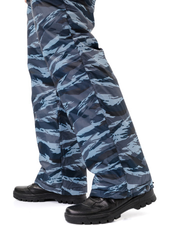 Брюки мужские "Охрана" зимние кмф серый "вихрь"