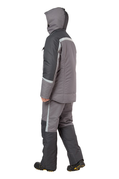 Костюм рабочий мужской зимний "Финикс" цвет серый/темно-серый