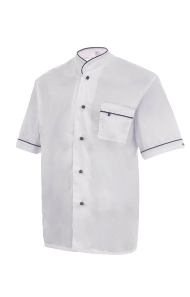 Куртка поварская (китель) "Люкс-Лайт" короткий рукав белая