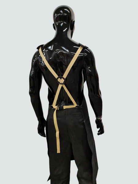 Фартук премиум тип А PRO (Спилок 0,9-1,2), черный