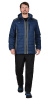 Куртка УРБАН синяя с серым