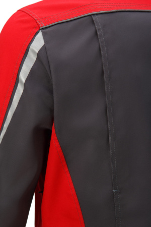 Костюм "STATUS" NEW (Статус), куртка, брюки, графит красный