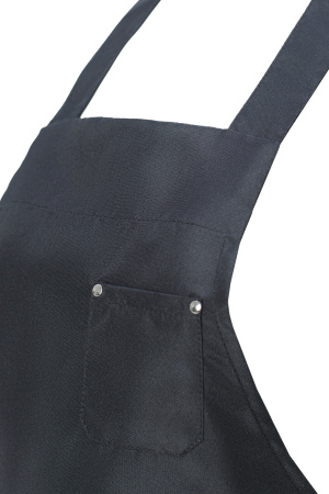 Фартук КЛИНПЛЕКС ИРМА (CLINPLEX IRMA) с нагрудником black (черный)