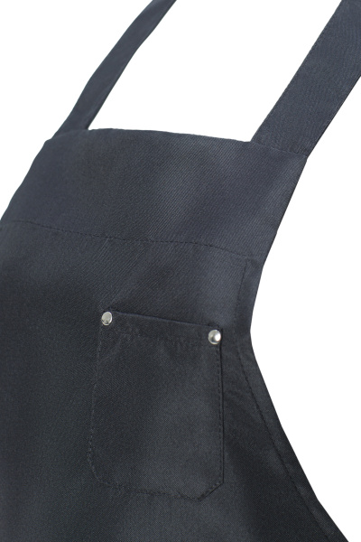 Фартук КЛИНПЛЕКС ИРМА (CLINPLEX IRMA) с нагрудником black (черный)