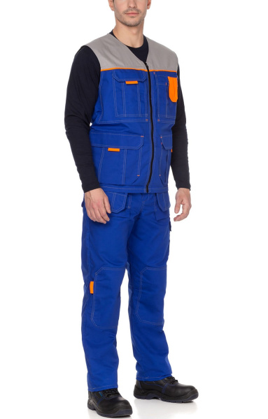 Жилет "Профессионал" василек светло-серый