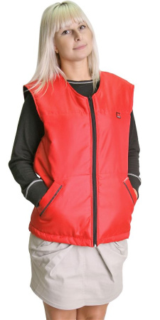 Жилет "КАССИР", красный